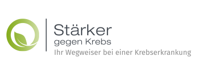 Logo Stärker gegen Krebs